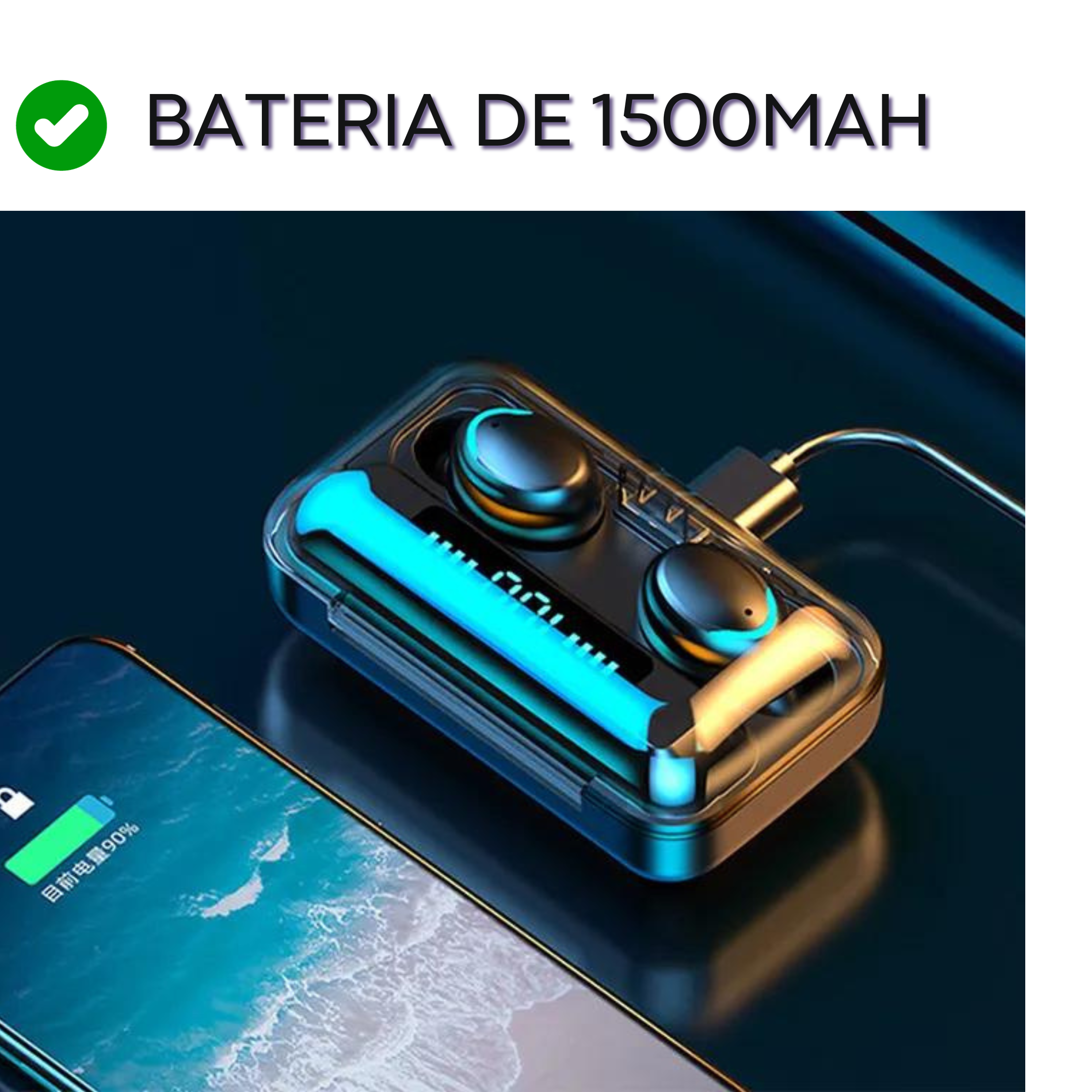 TWS Bluetooth Fone E10