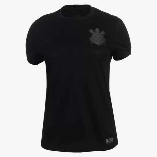 Camisa Corinthians II 24/25 s/n° Torcedor Nike Feminina - Preto