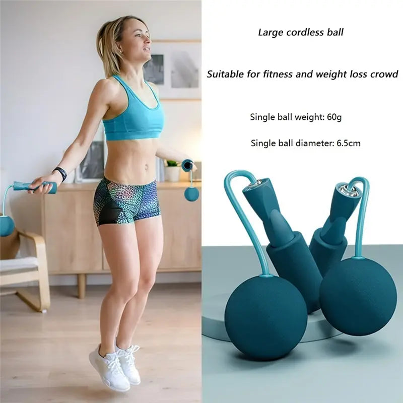 SpeedFlex – Corda de Salto sem Fio com Bolas Pesadas