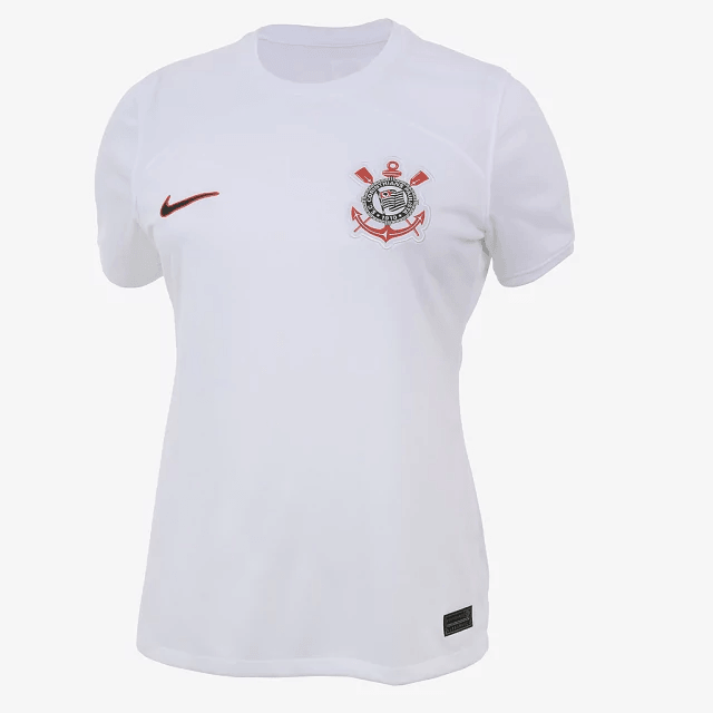 Camisa Feminina Nike Corinthians II 2023/24 - Branca