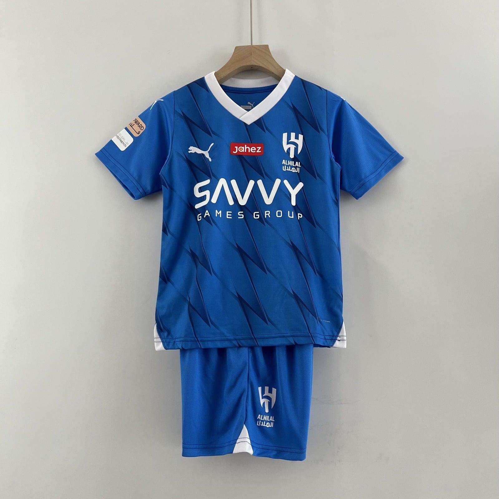 Kit Infantil Al-Hilal 23/24 Puma - Azul