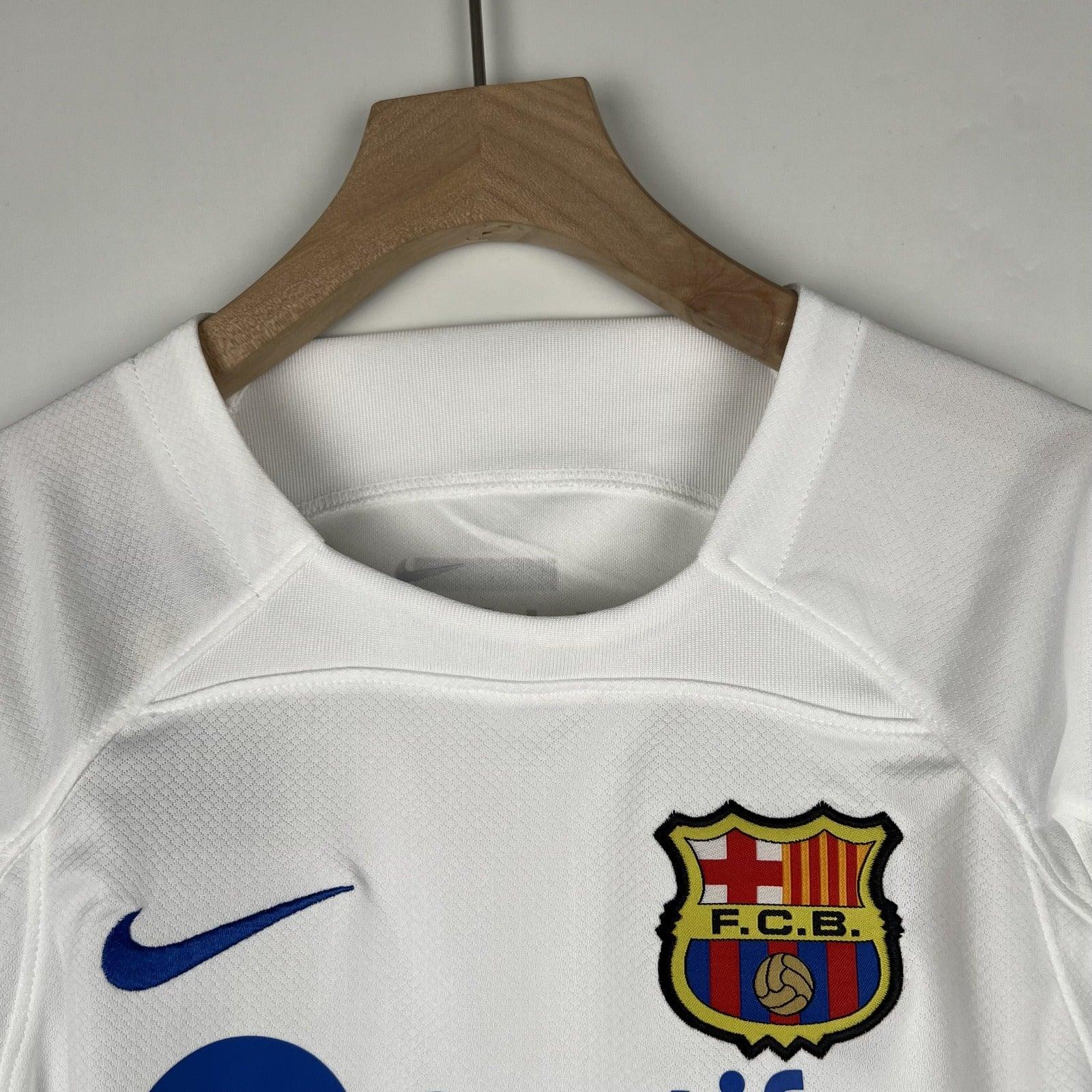 Kit Infantil Barcelona II 23/24 Nike - Branco